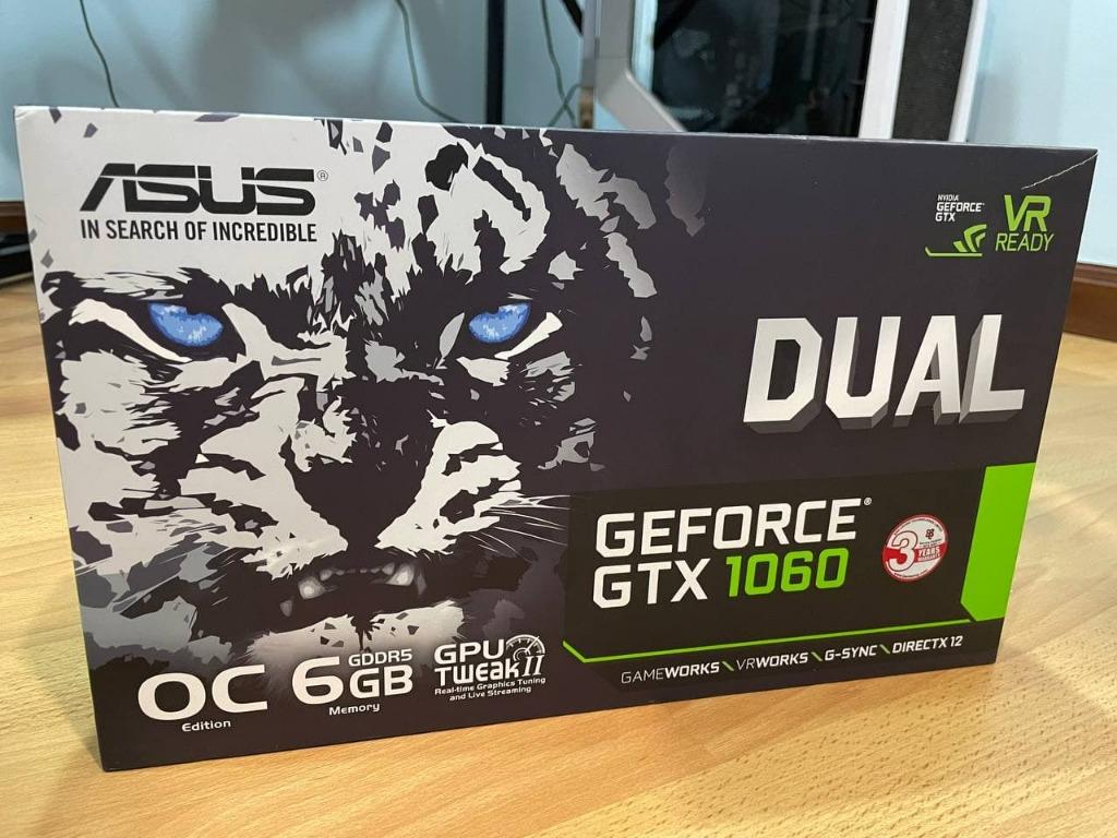 Asus dual gtx 1060 o6g discount