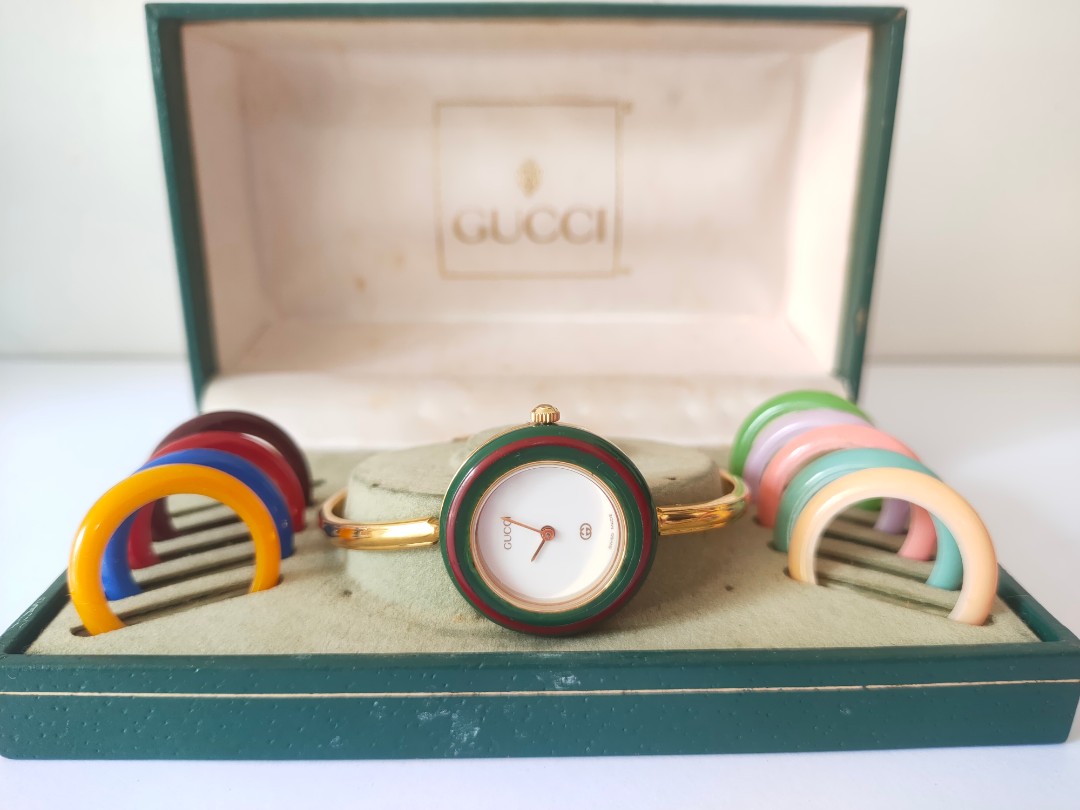 Auth Gucci Vintage Interchangeable 