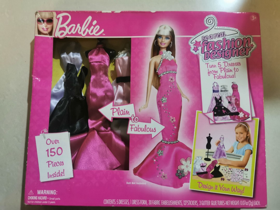 Barbie be a real cheap fashion designer