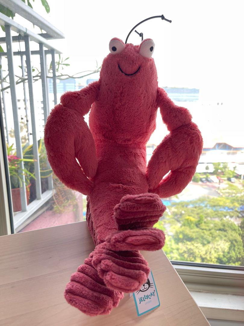 AUTHENTIC Jellycat Larry Lobster Medium 27 cm Hobbies Toys