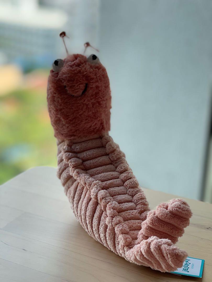 Jellycat Sheldon Shrimp Brand New With Tags 