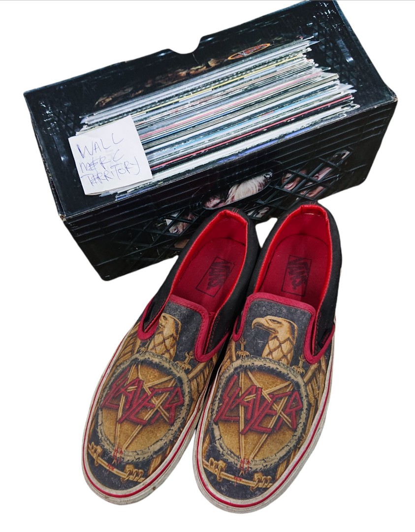 slayer vans slip ons