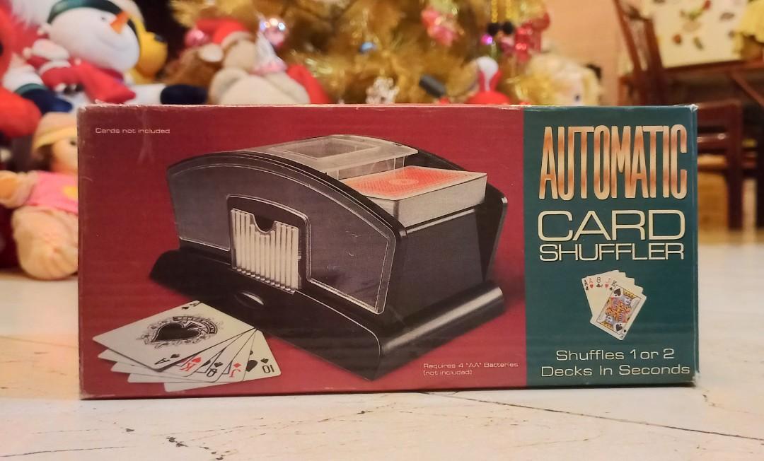 AUTOMATIC CARD SHUFFLER, Hobbies & Toys, Toys & Games on Carousell