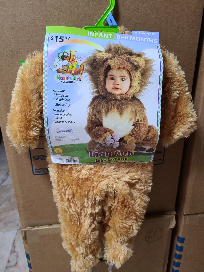 Baby lion cub costume, Babies & Kids, Babies & Kids Fashion on Carousell