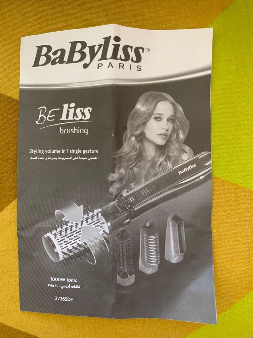 Babyliss Hair Airbrush (1000w), Women's Fashion, Watches & Accessories