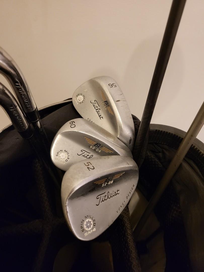 Beginner set including full set of Taylormade burner irons from p4