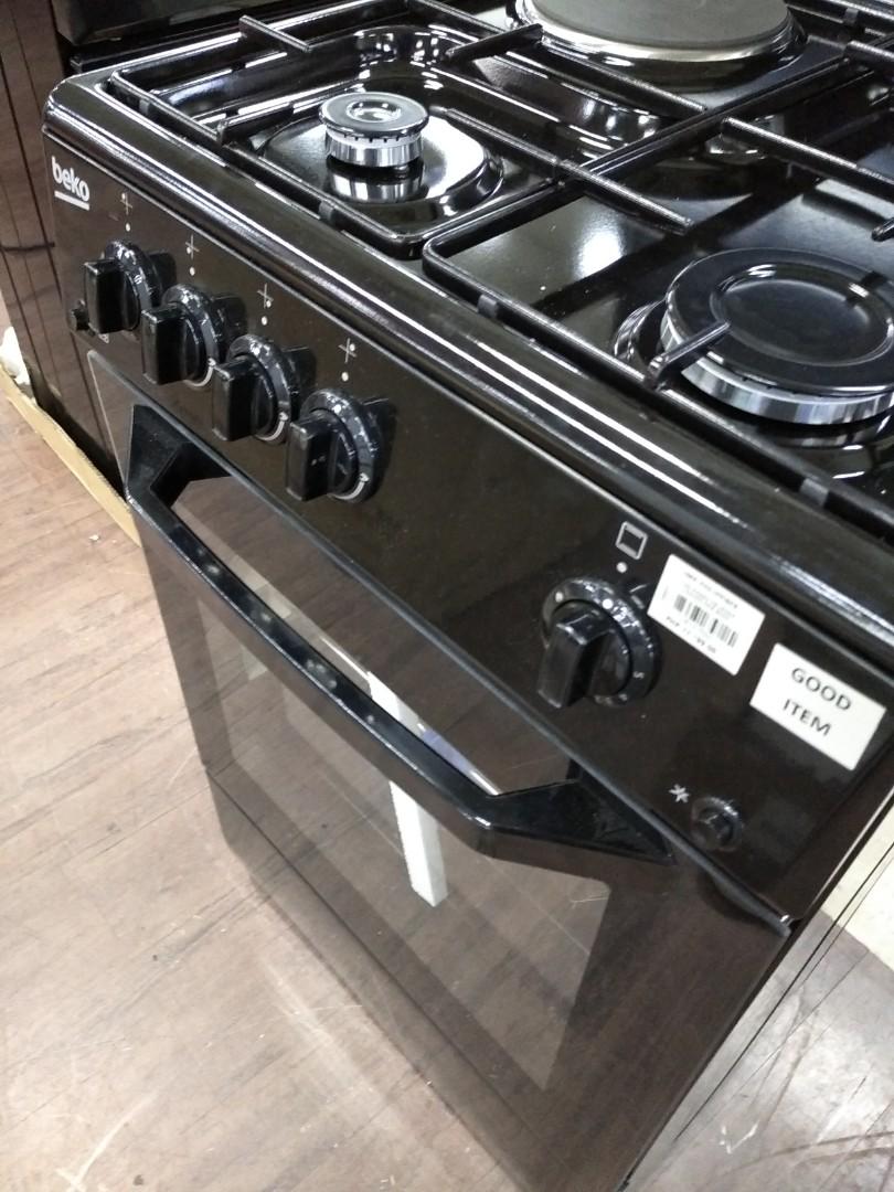 Beko Gas Range 4 Burner With Rotisserie, TV & Home Appliances, Kitchen