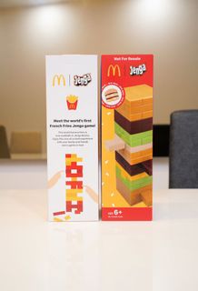 Big mac jenga set For Sale Carousell Singapore