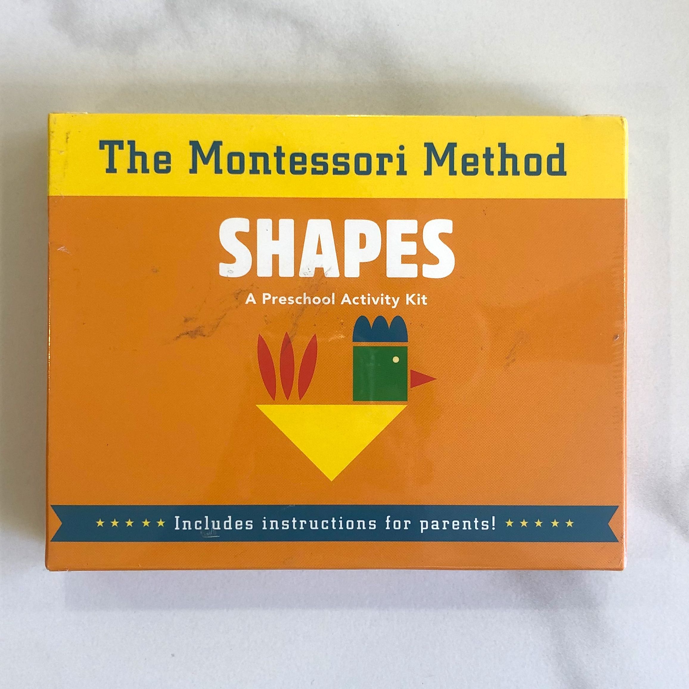BNIB The Montessori Method Shapes A Preschool Activity Kit, Babies