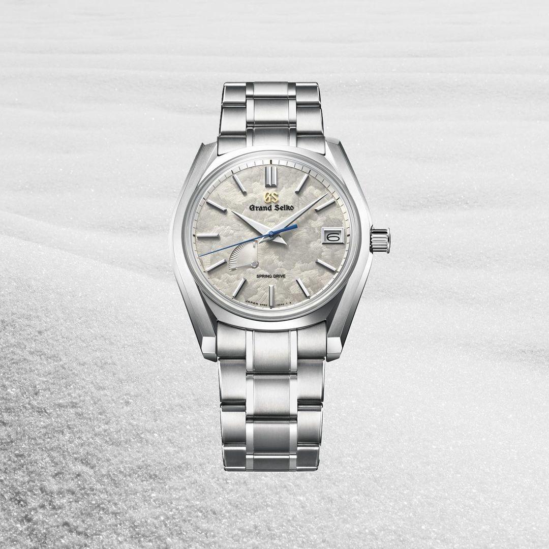 Brand New Grand Seiko Heritage Collection Spring Drive Four Seasons Winter  SBGA445 Japan / SBGA415 International, Men's Fashion, Watches &  Accessories, Watches on Carousell