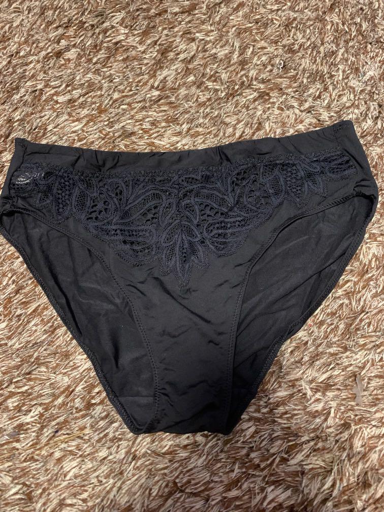 Branded black panty size US 12, Women's Fashion, Undergarments & Loungewear  on Carousell