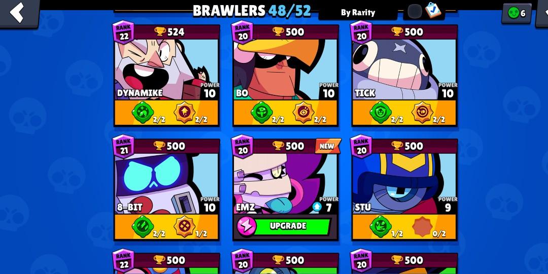 OLD BRAWL STARS ACC, Video Gaming, Gaming Accessories, Game Gift Cards &  Accounts on Carousell