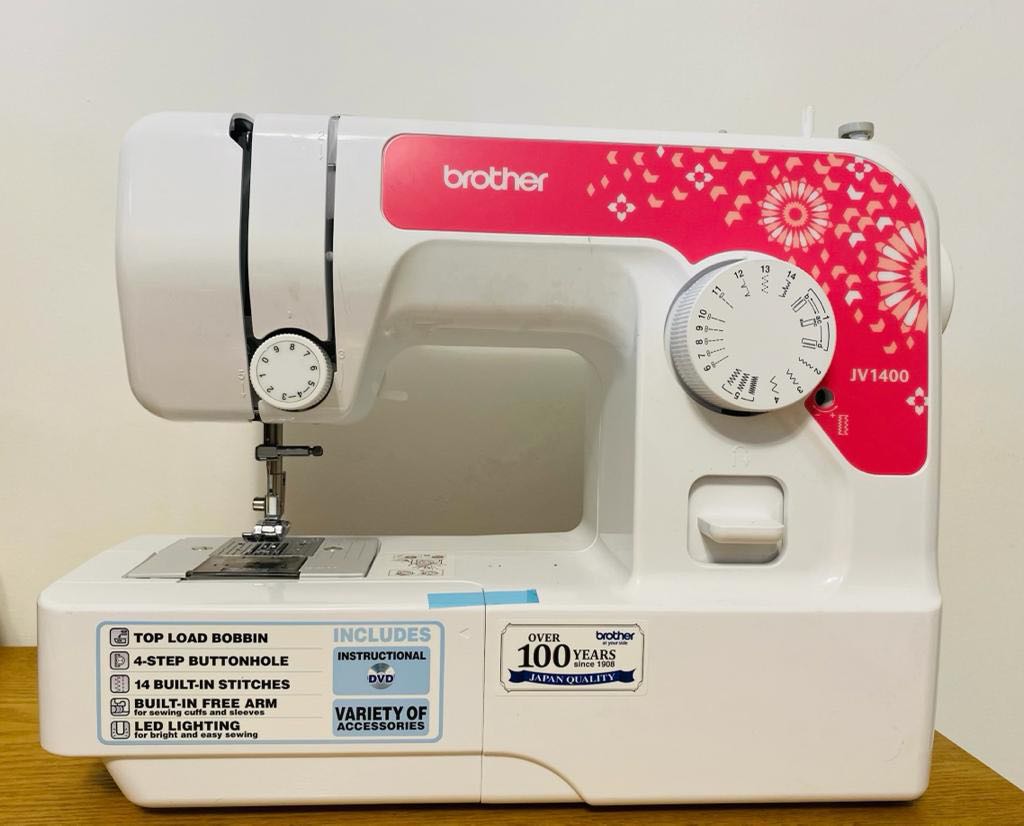 BROTHER SEWING MACHINE JV1400, TV & Home Appliances, Other Home