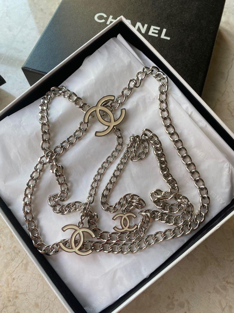 Chanel shop belt necklace
