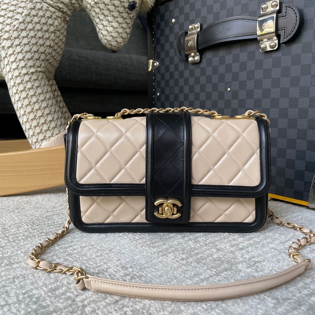 Chanel Elegant CC Flap, Luxury, Bags & Wallets on Carousell
