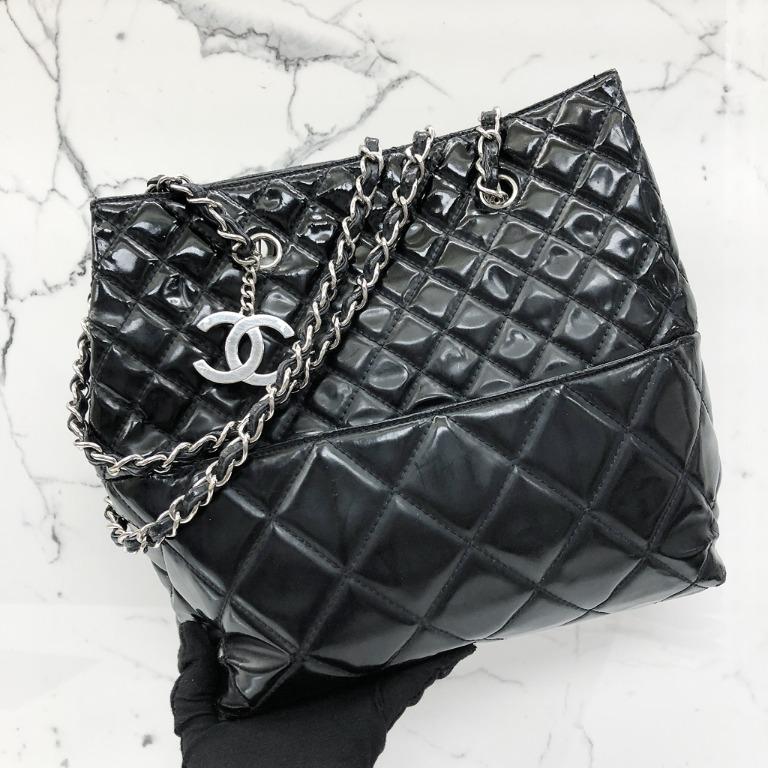 CHANEL NO.14 ENAMEL BLACK TOTE BAG 217022181, Women's Fashion, Bags &  Wallets, Tote Bags on Carousell