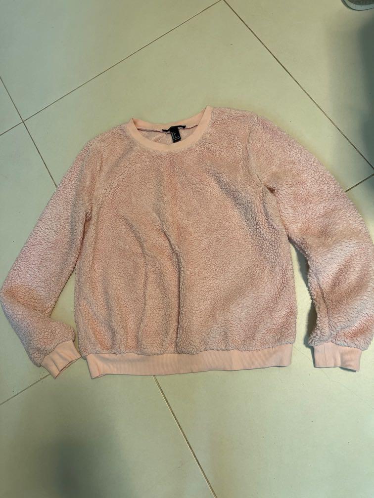 forever 21 sherpa pullover
