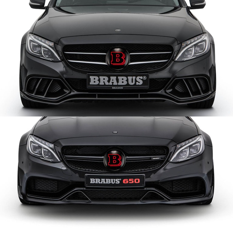 CHEAP! BRAND NEW 1PC MERCEDES BRABUS FRONT GRILLE EMBLEM LOGO RED, Car  Accessories, Accessories on Carousell