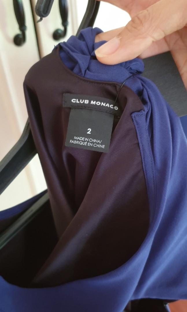 Club Monaco ombre backless shift dress, Women's Fashion, Dresses & Sets,  Dresses on Carousell