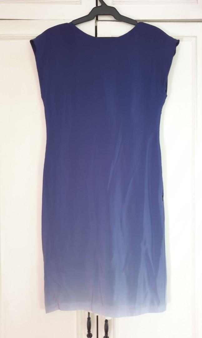 Club Monaco ombre backless shift dress, Women's Fashion, Dresses & Sets,  Dresses on Carousell