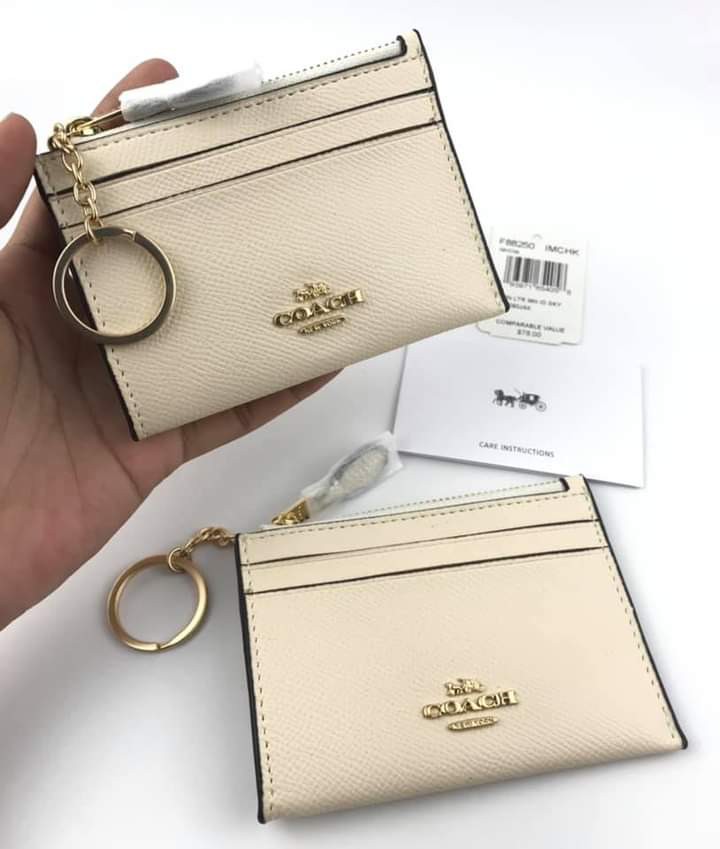 Coach Coin Purse White