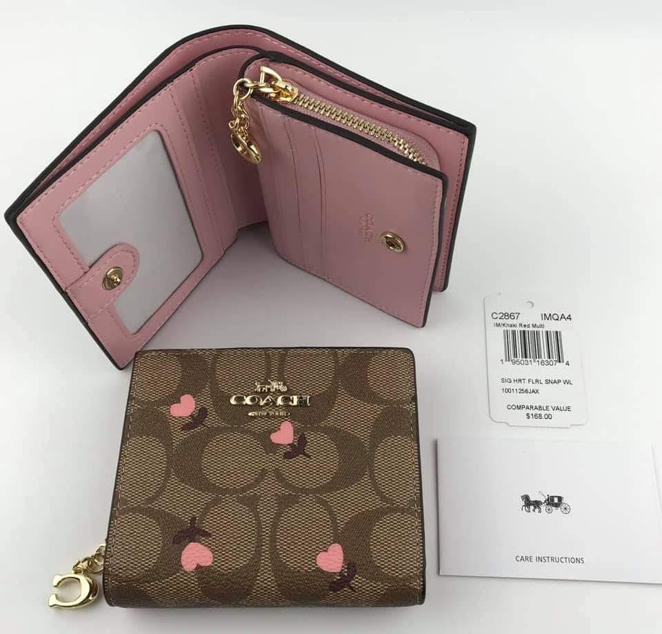 Coach Tech Wallet in Signature Canvas, Women's Fashion, Bags & Wallets,  Wallets & Card holders on Carousell