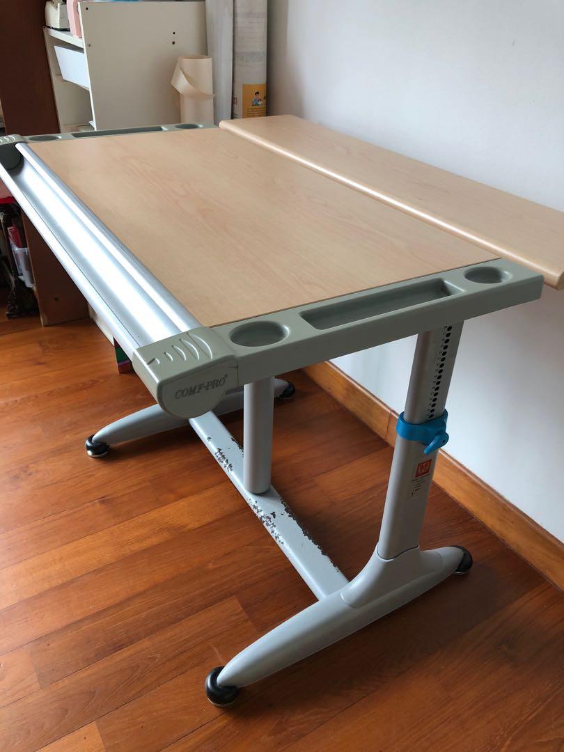 Comf Pro Ergonomic Study Table (ridiculously priced to sell), Furniture ...