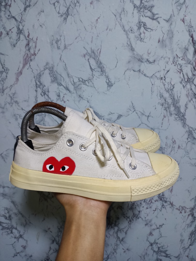 Cons x cdg, Men's Fashion, Footwear, Sneakers on Carousell