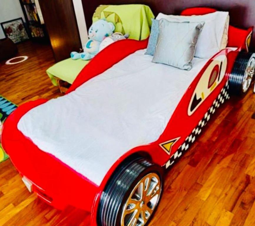Customised Car Bed for SALE!, Furniture & Home Living, Furniture, Bed