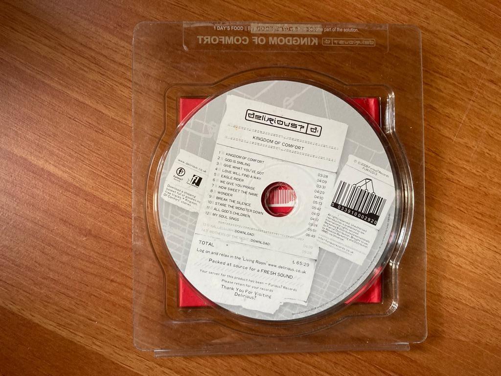 Delirious Kingdom Of Comfort (CD), 興趣及遊戲, 音樂樂器 & 配件, 音樂與媒體 CD 及 DVD