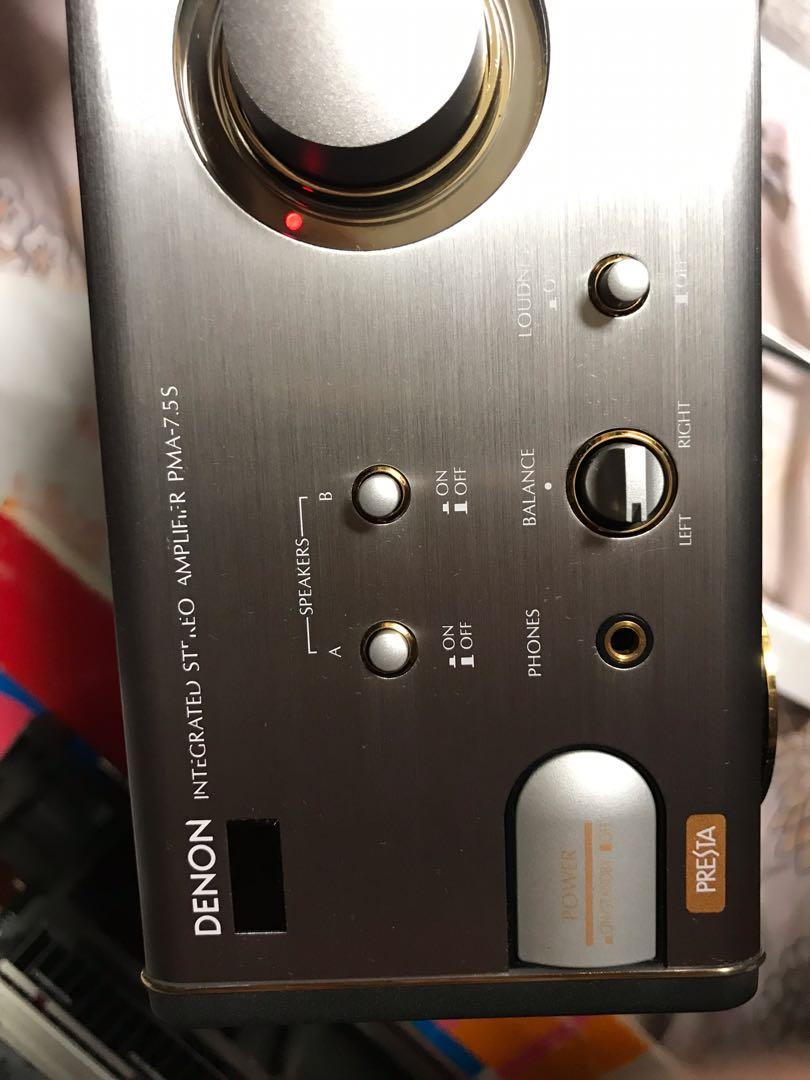 純正品 【完動品】DENON PRESTA PMA-7.5/TU-7.5+SC-E232 