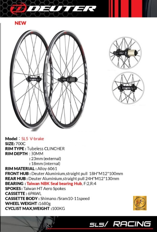 Deuter wheelset hot sale