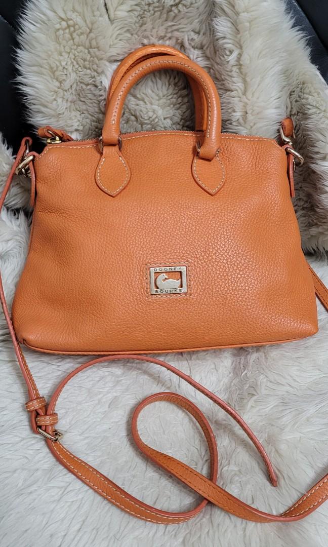 Dooney Bourke Dillen Crossbody Satchel in Orange Women s