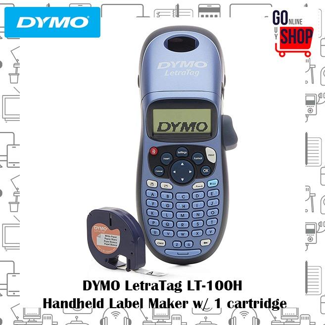 DYMO LetraTag LT-100H/ LT-100H Plus Handheld Label Maker ...