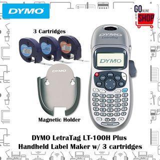 DYMO LetraTag LT-100H/ LT-100H Plus Handheld Label Maker - Blue/ Silver