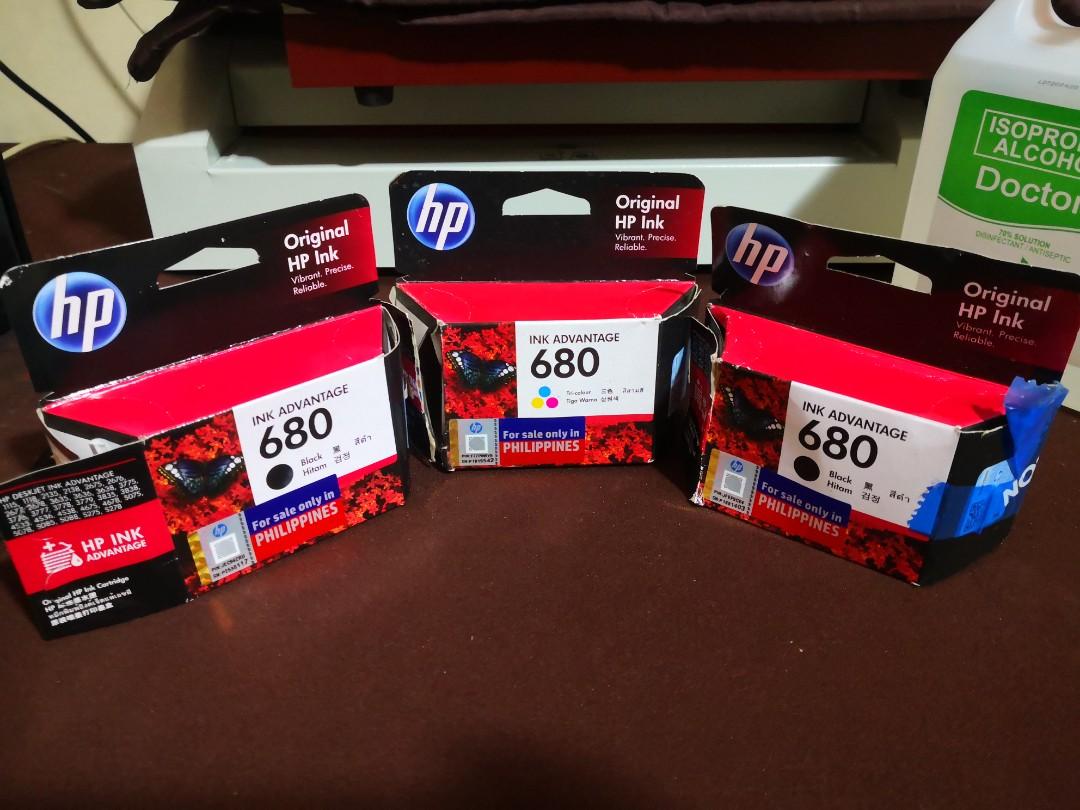 Empty HP Ink Cartridge 680, Computers & Tech, Printers, Scanners