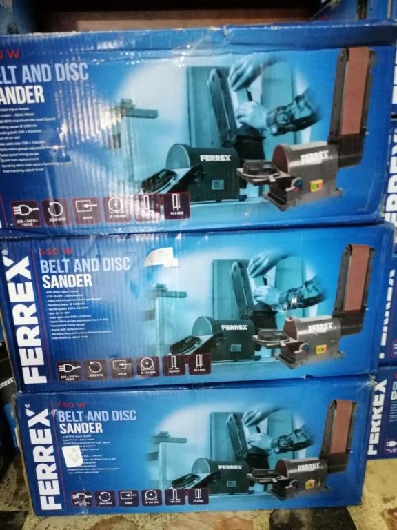 Ferrex Belt and Disc Sander, Commercial & Industrial, Construction
