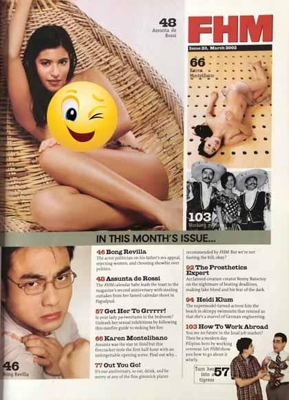 FHM Magazine VINTAGE Collection Assunta de Rossi 2002 RARE, Hobbies & Toys,  Books & Magazines, Magazines on Carousell