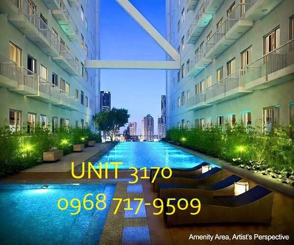 FOR RENT SMDC GREEN RESIDENCES DLSU ST BENILDE LA SALLE TAFT MANILA