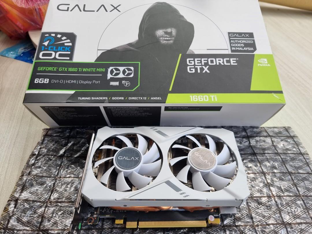 Gtx 1660 ti white top