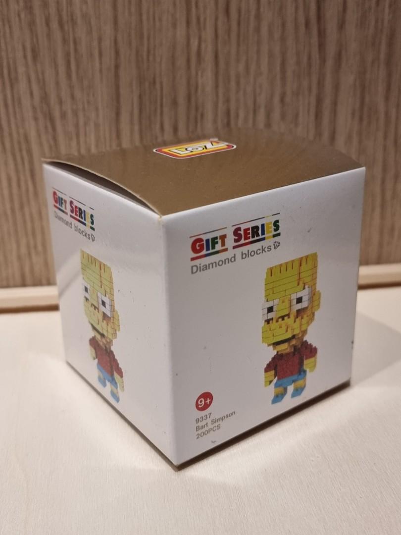 LOZ micro diamond blocks Bart Simpson (200pcs), Hobbies Toys