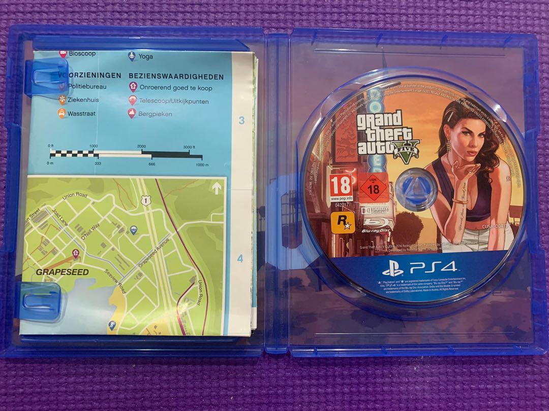 Grand Theft Auto V (GTA 5 ) PS4 Premium Edition , Video Gaming, Video
