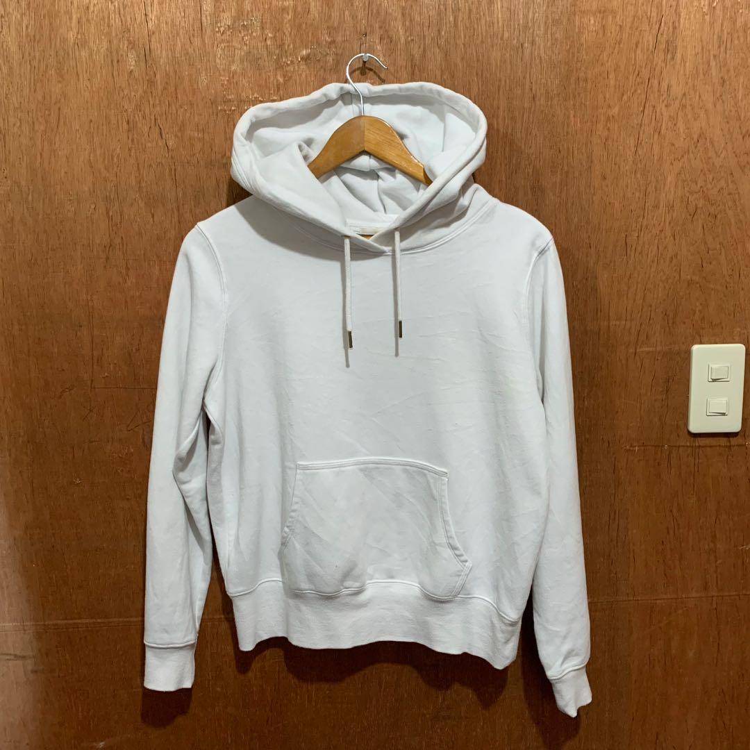 GU Uniqlo Crisp White Hoodie Men s Fashion Coats Jackets and