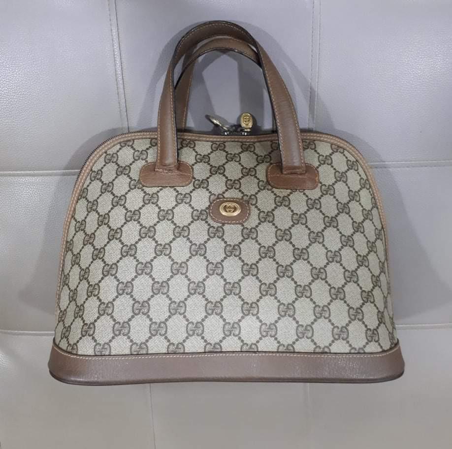 Gucci Alma Type With Sling (Category: Luxury Bags & Wallets) located in Taguig. Submitted by esa.agustin (Listing ID 1125940876, Image 2). Description: Original Gucci pvc leather alma type bag. With dust bag and original sling. Made in Italy..