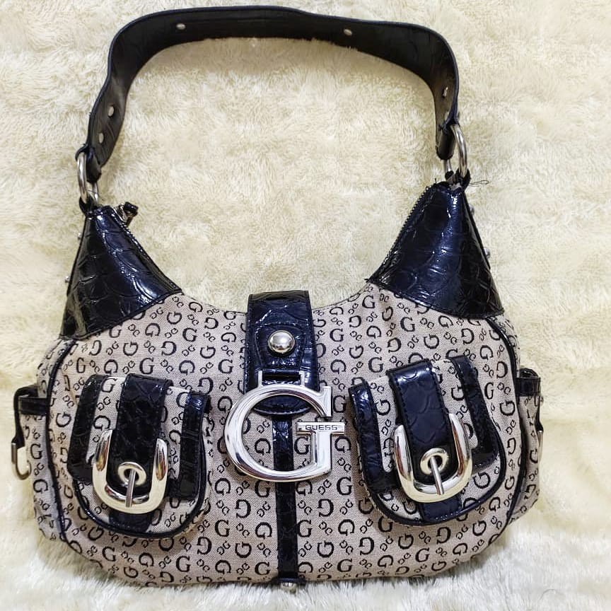 guess fabric handbags