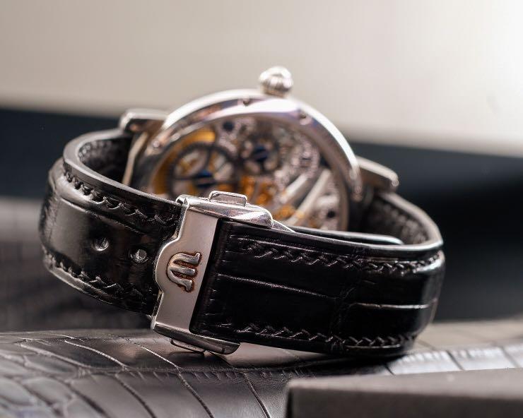 Maurice lacroix crocodile discount band
