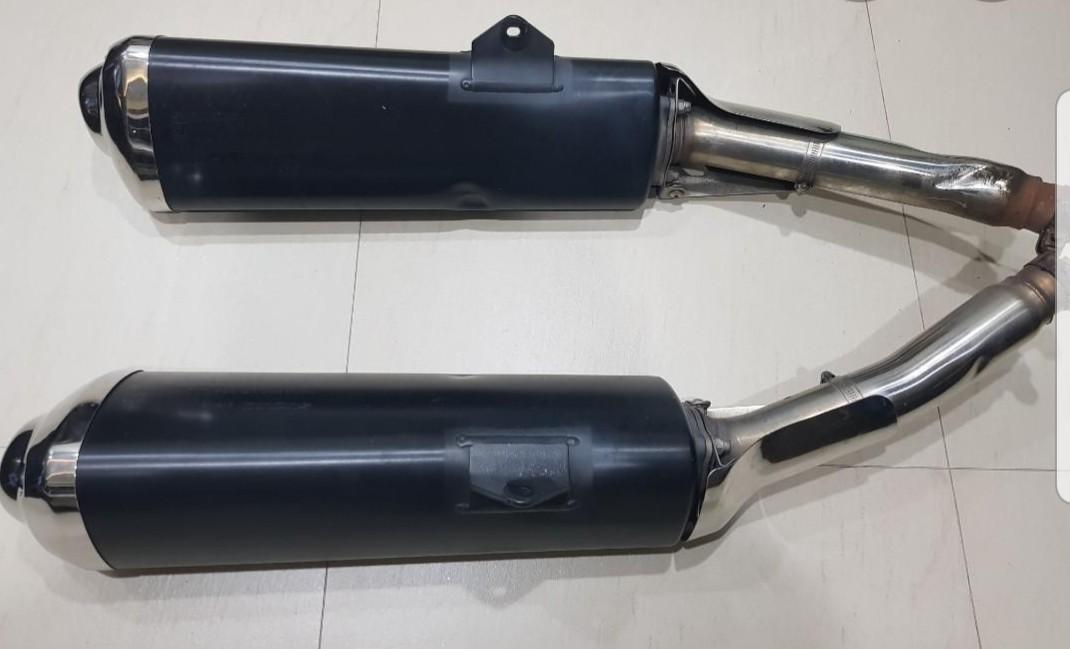 Hayabusa Gen 2 Stock Exhaust Motorcycles Motorcycle Accessories