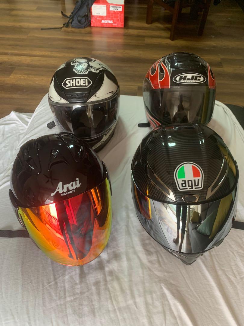 Agv arai sale shoei