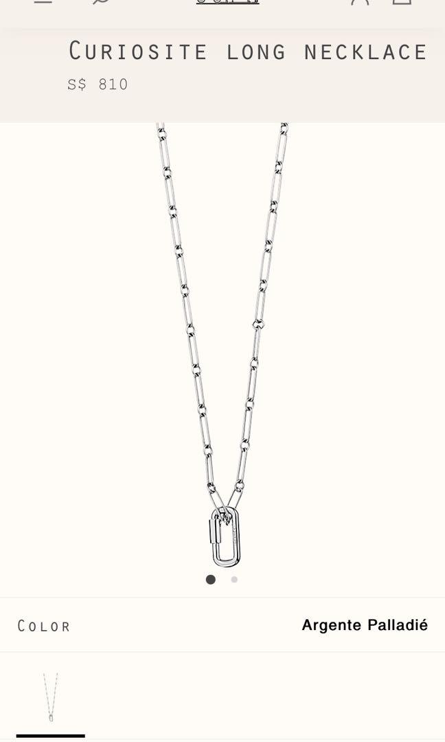 Hermes top curiosite necklace