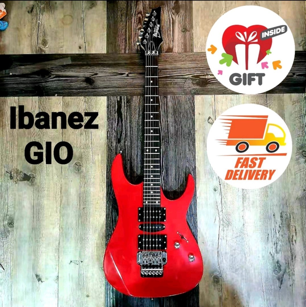 Ibanez gio shop guitar red